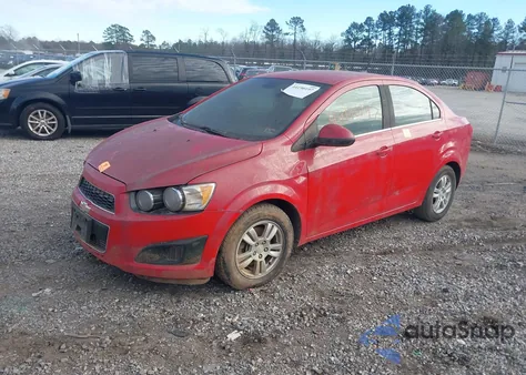 2012 Chevrolet Sonic 2Lt из США, поврежденный, VIN 1G1JC5SH8C4219953